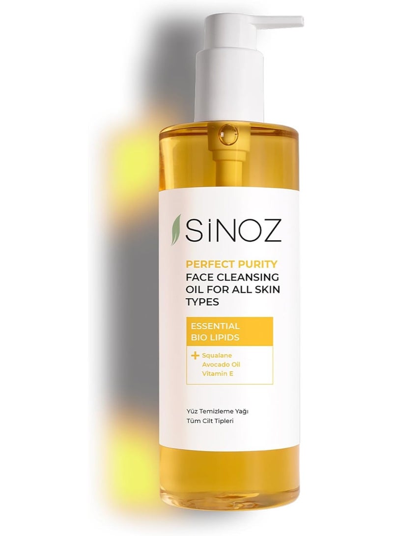 سينوز, زيت تنظيف الوجه بيرفكت بيوريتي لجميع انواع البشرة، 400 مل - Image 1